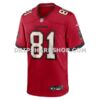 NFL3033a8G06-0e5cf4 Mens Nike Ryan Miller Red Tampa Bay Buccaneers Team Game Jersey