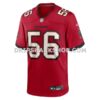Mens Nike Benton Whitley Red Tampa Bay Buccaneers Team Game Jersey