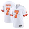 Mens Nike Bucky Irving White 76 Tampa Bay Buccaneers Game Jersey