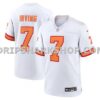 Mens Nike Bucky Irving White 76 Tampa Bay Buccaneers Game Jersey