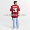 Mens Nike Ronde Barber Red Tampa Bay Buccaneers Game Retired Player Jersey