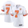 Mens Nike Bucky Irving White 76 Tampa Bay Buccaneers 50th Season Game Jersey