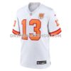 Mens Nike Mike Evans White 76 Tampa Bay Buccaneers 50th Season Game Jersey