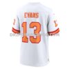 Mens Nike Mike Evans White 76 Tampa Bay Buccaneers 50th Season Game Jersey