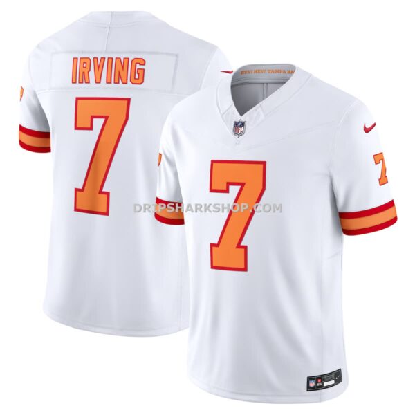 Mens Nike Bucky Irving White 76 Tampa Bay Buccaneers Vapor Fuse Player Limited Jersey