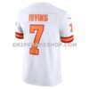 Mens Nike Bucky Irving White 76 Tampa Bay Buccaneers Vapor Fuse Player Limited Jersey