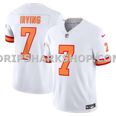Mens Nike Bucky Irving White 76 Tampa Bay Buccaneers Vapor Fuse Player Limited Jersey