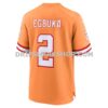 Mens Nike Emeka Egbuka Creamsicle Tampa Bay Buccaneers Alternate 2 Game Jersey