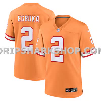 Mens Nike Emeka Egbuka Creamsicle Tampa Bay Buccaneers Alternate 2 Game Jersey