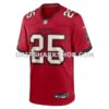 NFL3049caG05-388774 Mens Nike Jacob Parrish Red Tampa Bay Buccaneers Team Game Jersey