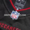 Mens Nike Pewter Tampa Bay Buccaneers Alternate Custom Game Jersey
