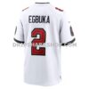 Mens Nike Emeka Egbuka White Tampa Bay Buccaneers Game Jersey