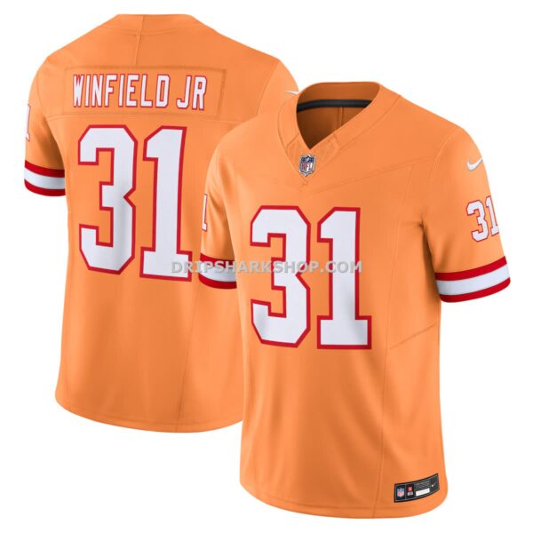 NFL3059dfG04-7ec705 Mens Nike Antoine Winfield Jr Orange Tampa Bay Buccaneers Vapor Fuse Limited Jersey