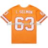 Mens Mitchell And Ness Lee Roy Selmon Orange Tampa Bay Buccaneers 1976 Legacy Replica Jersey