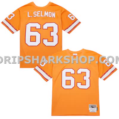 Mens Mitchell And Ness Lee Roy Selmon Orange Tampa Bay Buccaneers 1976 Legacy Replica Jersey