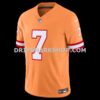 Mens Nike Bucky Irving Orange Tampa Bay Buccaneers Alternate 2 Throwback Vapor Fuse Limited Jersey