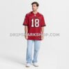 Mens Nike Josh Williams Red Tampa Bay Buccaneers Team Game Jersey