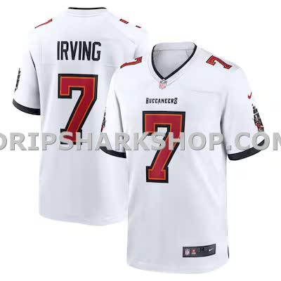 Mens Nike Bucky Irving White Tampa Bay Buccaneers Game Jersey