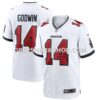 NFL30690bM01-32a4a7 Mens Nike Chris Godwin White Tampa Bay Buccaneers Game Jersey Pi3761000