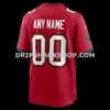 Mens Nike Red Tampa Bay Buccaneers Team Custom Game Jersey