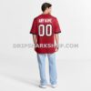 Mens Nike Red Tampa Bay Buccaneers Team Custom Game Jersey