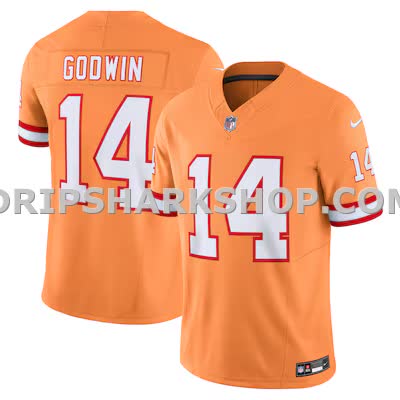 Mens Nike Chris Godwin Orange Tampa Bay Buccaneers Vapor Fuse Limited Jersey