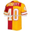 Mens Mitchell And Ness Mike Alstott Orange Red Tampa Bay Buccaneers 1996 Split Legacy Replica Jersey Pi5003000