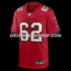 Mens Nike Graham Barton Red Tampa Bay Buccaneers Player Game Jersey