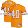NFL30721fM01-59501e Mens Mitchell And Ness Mike Alstott Orange Tampa Bay Buccaneers Legacy Replica Jersey