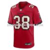Mens Nike Rashad Wisdom Red Tampa Bay Buccaneers Team Game Jersey