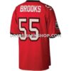 Mens Mitchell And Ness Derrick Brooks Red Tampa Bay Buccaneers Legacy Replica Jersey Pi3610000