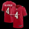 Mens Nike Chase Mclaughlin Red Tampa Bay Buccaneers Game Player Jersey