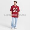 Mens Nike Vita Vea Red Tampa Bay Buccaneers Game Jersey
