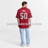 Mens Nike Vita Vea Red Tampa Bay Buccaneers Game Jersey