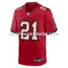 Mens Nike Benjamin Morrison Red Tampa Bay Buccaneers Team Game Jersey
