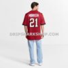 Mens Nike Benjamin Morrison Red Tampa Bay Buccaneers Team Game Jersey