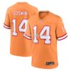 Mens Nike Chris Godwin Orange Tampa Bay Buccaneers Throwback Game Jersey
