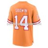 Mens Nike Chris Godwin Orange Tampa Bay Buccaneers Throwback Game Jersey