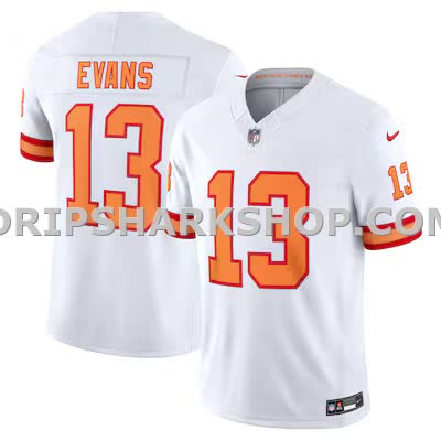 Mens Nike Mike Evans White 76 Tampa Bay Buccaneers Vapor Fuse Player Limited Jersey