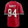 Mens Nike Calijah Kancey Red Tampa Bay Buccaneers Game Jersey
