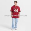 Mens Nike Calijah Kancey Red Tampa Bay Buccaneers Game Jersey