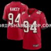Mens Nike Calijah Kancey Red Tampa Bay Buccaneers Game Jersey