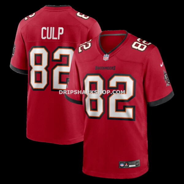 Mens Nike Devin Culp Red Tampa Bay Buccaneers Game Jersey