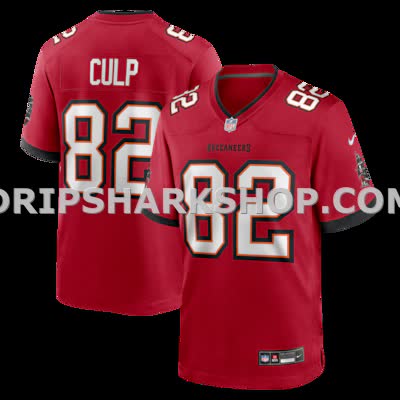 Mens Nike Devin Culp Red Tampa Bay Buccaneers Game Jersey