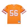 NFL309b61G04-21184e Mens Mitchell And Ness Hardy Nickerson Orange Tampa Bay Buccaneers 1993 Legacy Replica Jersey