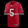 Mens Nike Haason Reddick Red Tampa Bay Buccaneers Team Game Jersey