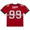 Mens Mitchell And Ness Warren Sapp Red Tampa Bay Buccaneers 2002 Legacy Replica Jersey