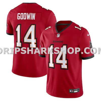Mens Nike Chris Godwin Red Tampa Bay Buccaneers Vapor Untouchable Limited Jersey