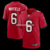Mens Nike Baker Mayfield Red Tampa Bay Buccaneers Team Game Jersey