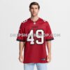NFL30a723G08-606d1e Mens Nike Owen Wright Red Tampa Bay Buccaneers Team Game Jersey